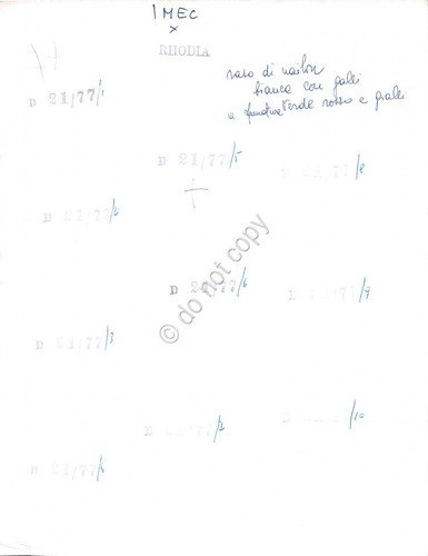 Fotografia Moda anni '60 Camicia Imec per Rhodia Provini contact … | Immagine Gallery 2