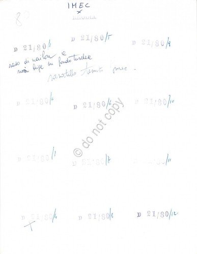 Fotografia Moda anni '60 Costume da bagno Imec x Rhodia …