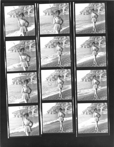 Fotografia Moda anni '60 Miniabito Imec per Rhodia Provini contact … | Immagine principale