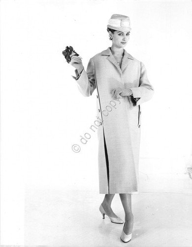Fotografia Moda Cappotto Gattinoni anni '60 originale 022B | Immagine principale