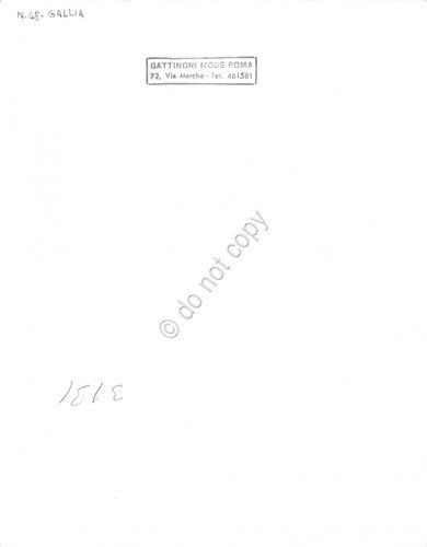 Fotografia Moda Cappotto Gattinoni anni '60 originale 022B | Immagine Gallery 2