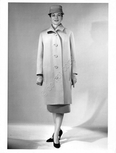 Fotografia Moda Cappotto Jean Patou Foto L.Diaz anni '60 originale … | Immagine principale