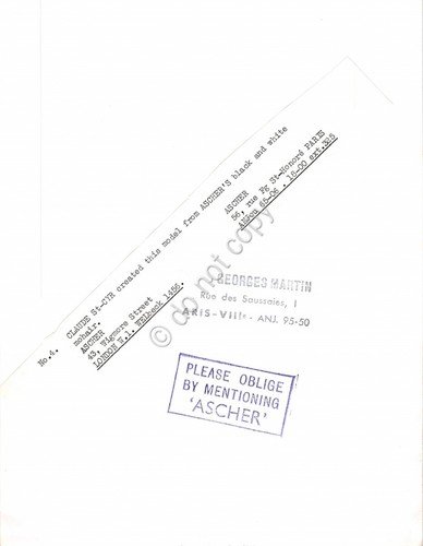 Fotografia Moda Claude St Cyr per Asher Foto G. Martin … | Immagine Gallery 2