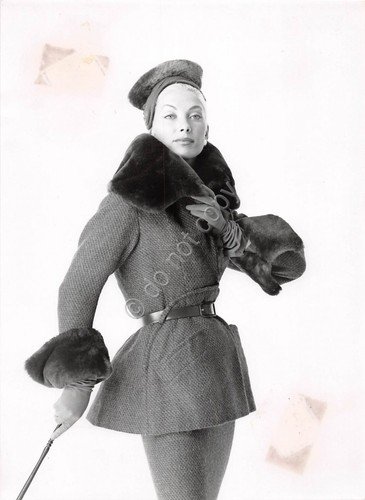 Fotografia Moda Completo Pierre Balmain Couture 1955 originale 042B | Immagine principale
