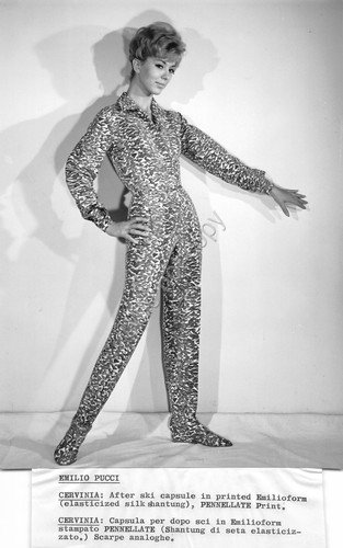 Fotografia moda Emilio Pucci Capsula per dopo sci fine anni … | Immagine principale