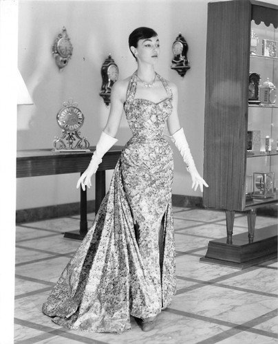 Fotografia Moda Fotografo F. Scrimali Abito Gattinoni anni '60 originale … | Immagine principale