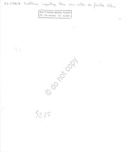 Fotografia Moda Tailleur Gattinoni anni '60 originale 018B | Immagine Gallery 2