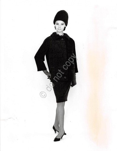 Fotografia Moda Tailleur Y.S.Laurent per Ascher anni '60 originale 048B | Immagine principale