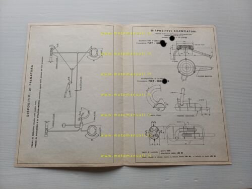 Francis Lombardi Fiat 850 S Lucciola 1969 scheda omologazione DGM …