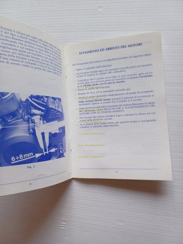Franco Morini 50 motore G 303 manuale uso manutenzione libretto …