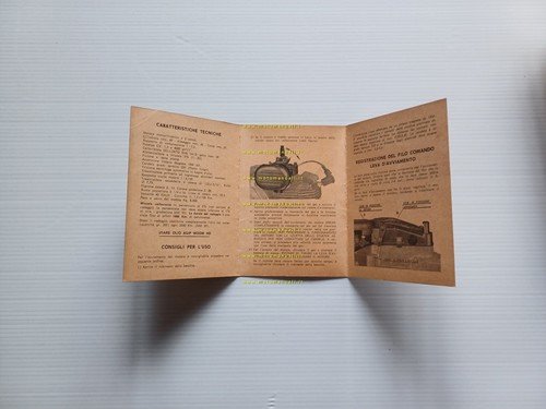 FRANCO MORINI MOTORE 48 Gyromat 1973 manuale uso italiano originale
