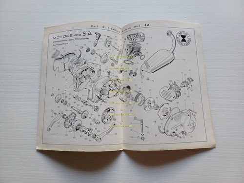 Franco Morini Motore 48 SA frizione in bagno d'olio catalogo …