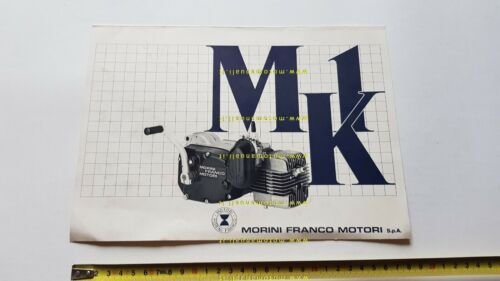Franco Morini motore MK1 50 depliant catalogo ricambi originale ITALIANO
