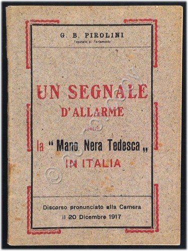 G. B. Pirolini - Un Segnale d'Allarme Contro la Mano …