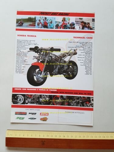 G.R.C. Minimoto RX 50 depliant originale