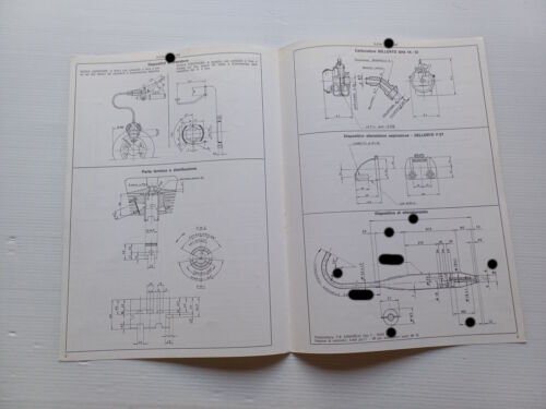 Gabbiano Sport CX 50 1977 scheda omologazione DGM Facsimile originale