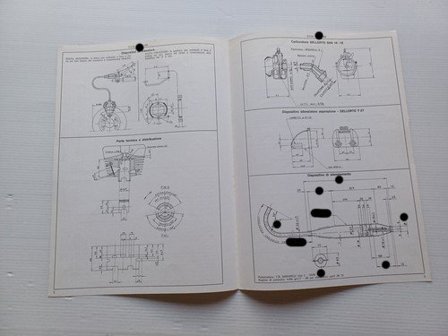Gabbiano Sport CX 50 1977 scheda omologazione DGM Facsimile originale