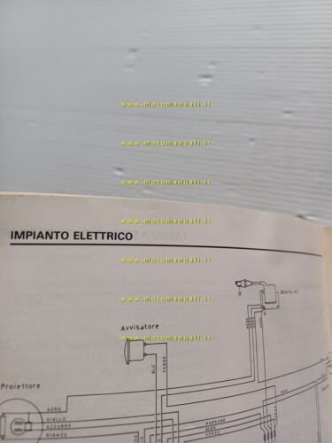 Garelli 320 Trial 1985 manuale uso manutenzione libretto ITALIANO originale