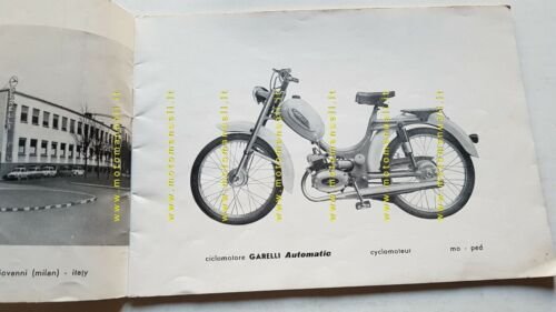 GARELLI 50 Automatic anni 60 catalogo ricambi originale Spare Parts …