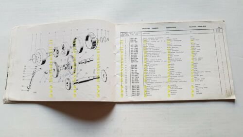GARELLI 50 Automatic anni 60 catalogo ricambi originale Spare Parts …