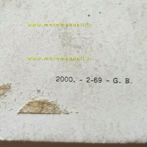 Garelli 50 Automatic-Gulp Matic 1969 manuale officina originale workshop manual