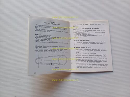 Garelli 50 Basic 1983-84 manuale uso manutenzione libretto istruzioni originale