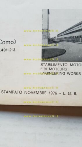 GARELLI 50 Ciclone 5v 1976 catalogo ricambi originale Spare Parts …