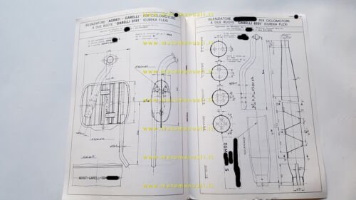 Garelli 50 Eureka Flex 1975 scheda omologazione DGM Facsimile originale