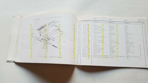 GARELLI 50 Eureka Flex-MK-Lusso 1979 catalogo ricambi originale Parts Catalogue
