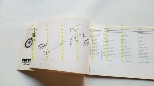 GARELLI 50 Eureka Flex Rally Sport-Gran Sport LTD '79 catalogo …