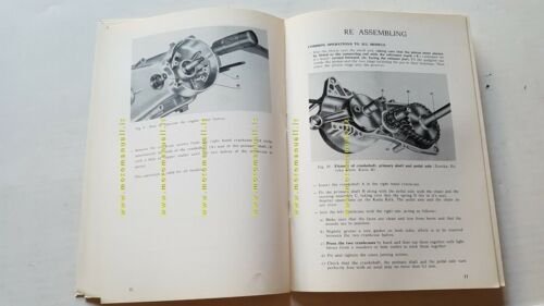 Garelli 50 Eureka-Katia 1975 manuale officina ENGLISH Engine workshop manual