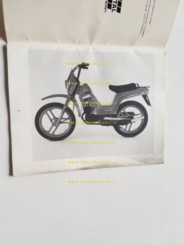 Garelli F1 Formuno 50 1986 manuale uso manutenzione originale owner's …