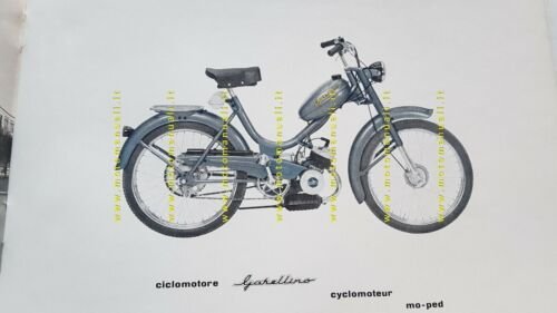 GARELLI 50 Garellino 1960 catalogo ricambi originale Spare Parts Catalogue