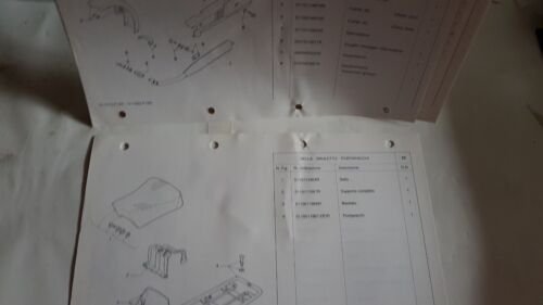 GARELLI 50 GARY 1990 catalogo ricambi originale moto spare parts …