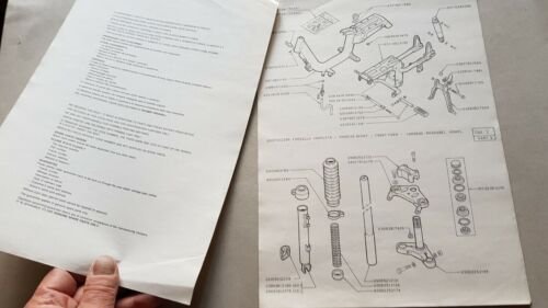 GARELLI 50 GARY Special 1992 catalogo ricambi originale spare parts …
