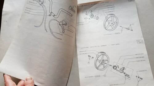 GARELLI 50 GARY Special 1992 catalogo ricambi originale spare parts …