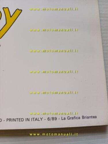 Garelli 50 Gary Uno- Gary Due 1989 catalogo ricambi originale