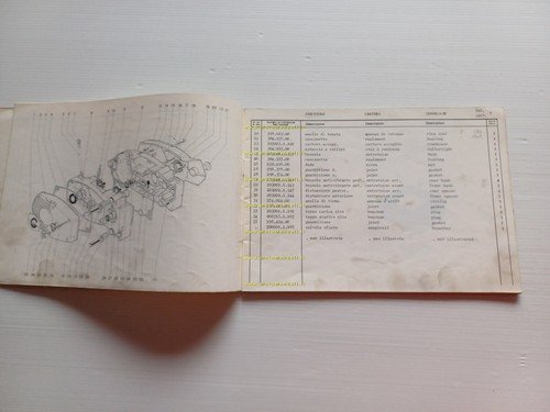 GARELLI 50 Gran Turismo 1977 catalogo ricambi originale