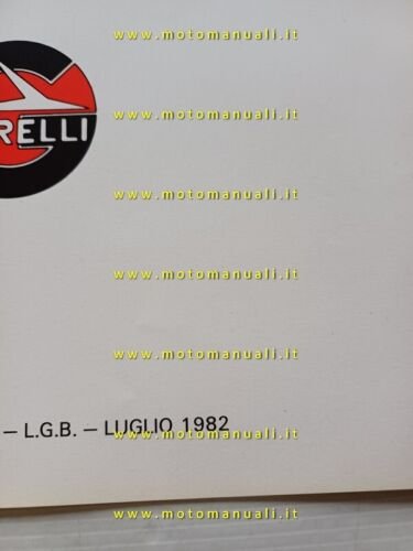 Garelli 50 Gran Turismo 1982 catalogo ricambi TELAIO originale FRAME