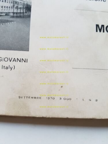 Garelli 50 GULP 3M Kick-Pedali 1970 catalogo ricambi originale parts …