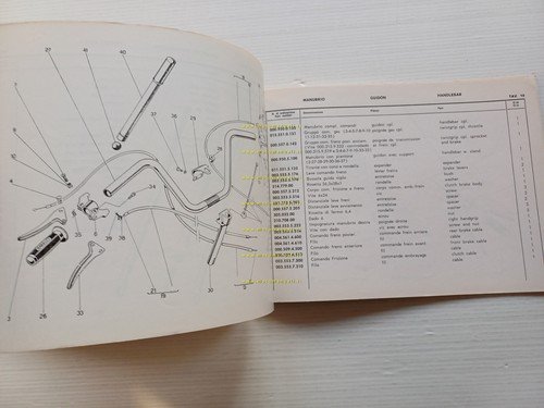 GARELLI 50 GULP Flex - GULP Matic 1970 catalogo ricambi …