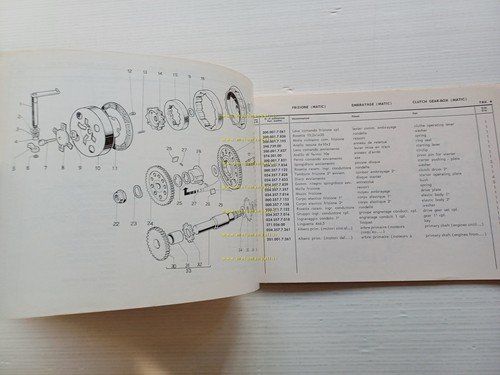 GARELLI 50 GULP Flex - GULP Matic 1970 catalogo ricambi …