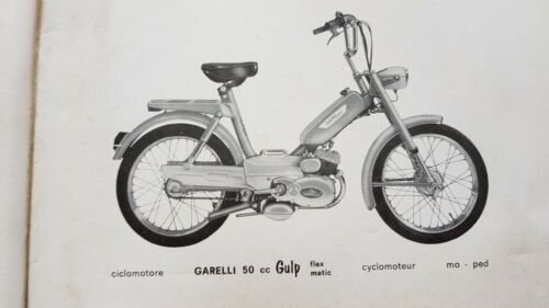 Garelli 50 Gulp Flex Matic 1969 catalogo ricambi originale spare …