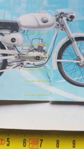 Garelli 50 Junior 1963 depliant originale ciclomotore moped brochure