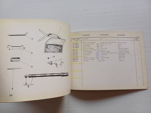 Garelli 50 Junior Special 1966 catalogo ricambi ORIGINALE spare parts …