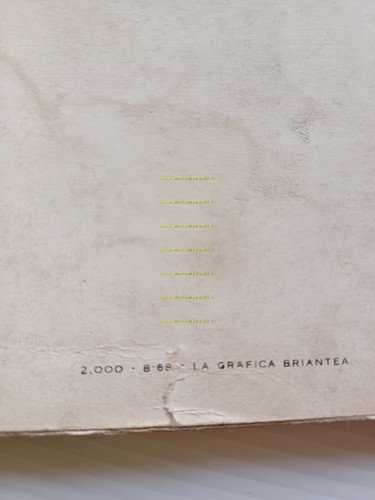 Garelli 50 Junior Turismo 1968 catalogo ricambi ORIGINALE spare parts …