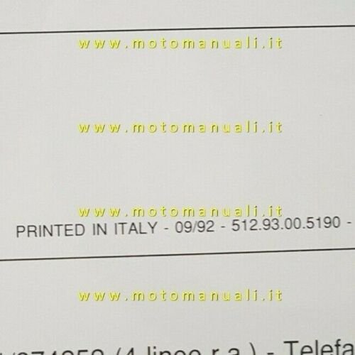 Garelli 50 Katia Bi 1992 depliant originale ciclomotore brochure ITALIANO