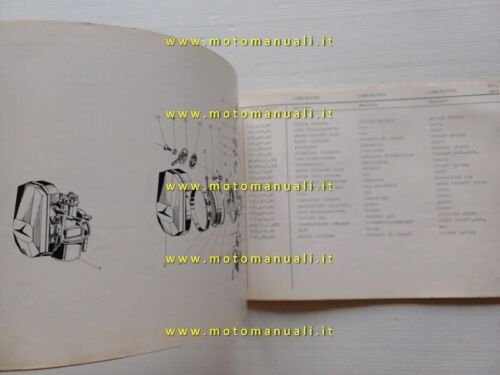 GARELLI 50 Katia M Pedali - Kiickstarter 1976 catalogo ricambi …