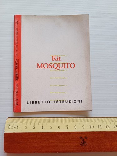Garelli 50 Kit Mosquito 1984 manuale uso manutenzione italiano originale