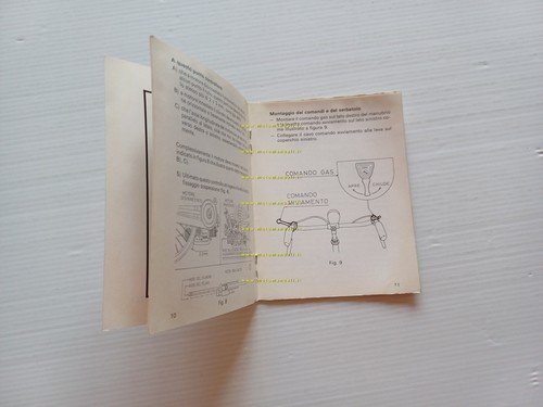 Garelli 50 Kit Mosquito 1984 manuale uso manutenzione italiano originale